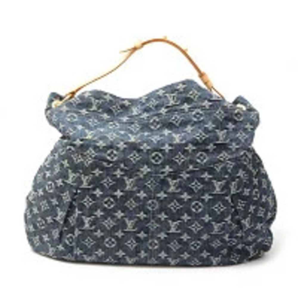 Louis Vuitton Daily Shoulder Bag Monogram Denim Blue - Picture 2 of 9